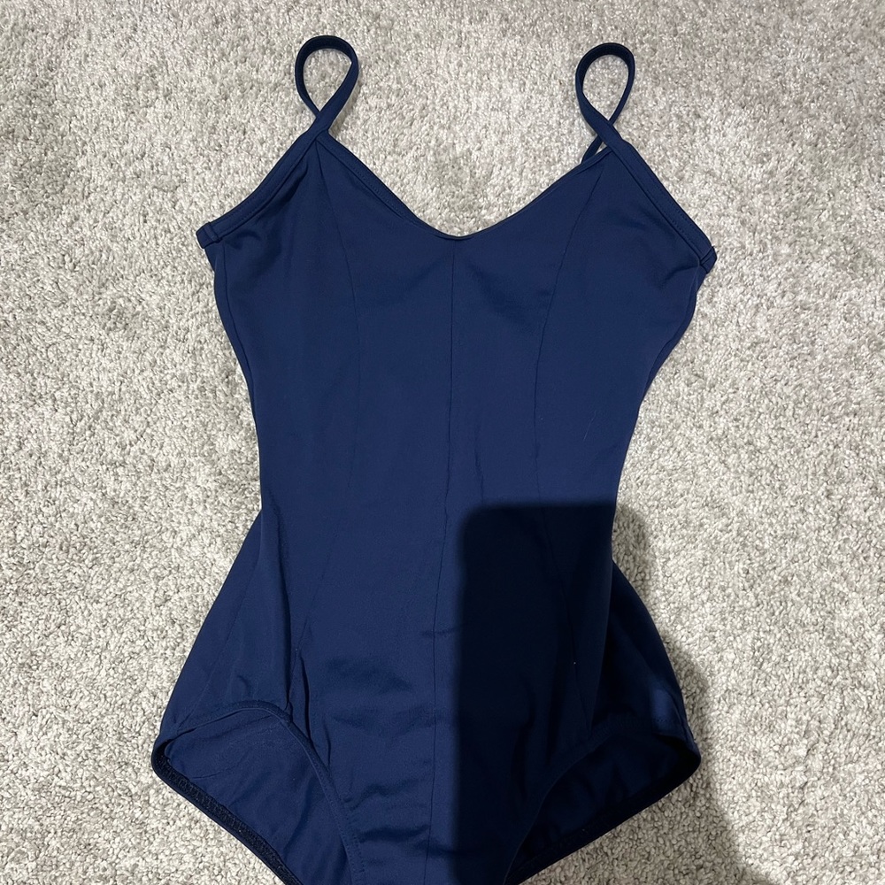 Navy Mirella Ballet Leotard